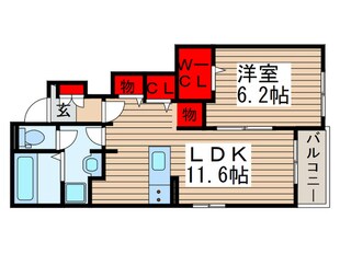 セレノパラッツオ　Ⅰの物件間取画像